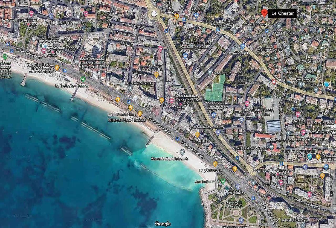 Le Chester Appartement 3 Pieces Cannes Proche Croisette Bord De Mer Exterior foto